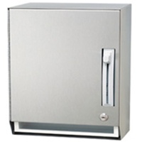 Surface Mounted, Roll Towel Dispenser with Lever