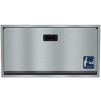 Stainless Steel Baby Changing Station - Recessed