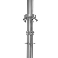 COL-4C Multi Station Column Beach Shower with1 foot spray and  4 Showerheads