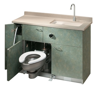 Commercial Bathroom Stalls on Lc750 Bradley Washroom Equipment Lavcare 750 Patient Care Unit