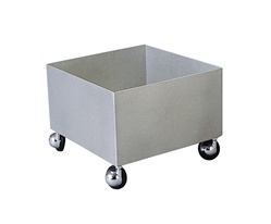 S19-690A STAINLESS STEEL TRANSPORT CART