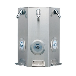 Bradley WS-2W Two Station Economy Wall Shower (Multi Stall ) Stainless Steel