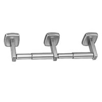 5235* DOUBLE ROLL TOILET TISSUE HOLDER; SURFACE Mtd. BRIGHT POLISH