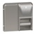 Partition-Mounted, Dual Roll Toilet Tissue Dispenser. Serves Two Compartments
