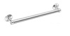 Towel Bar - Round, Stainless Steel, Chrome Plated Posts