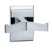 Double Robe Hook - Chrome Plated Brass