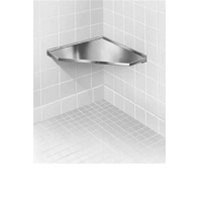 Shower Seat Fixed Corner  - Stainless Steel