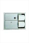 B-3094 Napkin Disposal and Toilet Paper Dispenser - Recessed