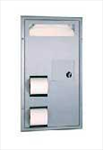 B-3571 Part.-Mtd Seat Cover Disp., Disposal , T.T. Disp- Barrier-Free