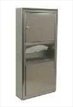 B-3699 Surface-Mounted Paper Towel Dispenser and Waste Receptacle