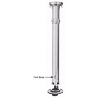 COL-6B Multi Station Column Beach Shower with1 foot spray and  5 Showerheads