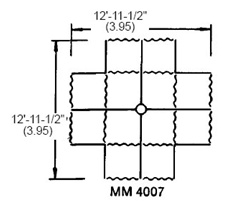MM-4007 Bradley Modesty Shower Stall Module