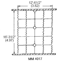MM-4017 Bradley Modesty Shower Stall Module