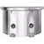 Bradley WS-2WMD Dual Station  Wall saver Shower (Multi Stall ) Stainless Steel